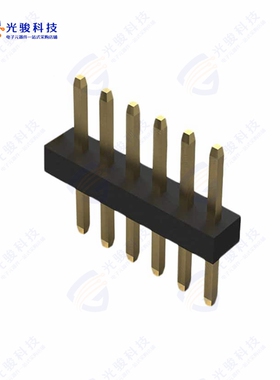 BC020-06-A-0200-0300-L-G《6POS 1.0MM PITCH PIN HEADER, SIL》