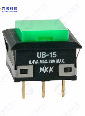 UB15KKG01N-F 《SWITCH PUSH SPDT 0.4VA 28V》