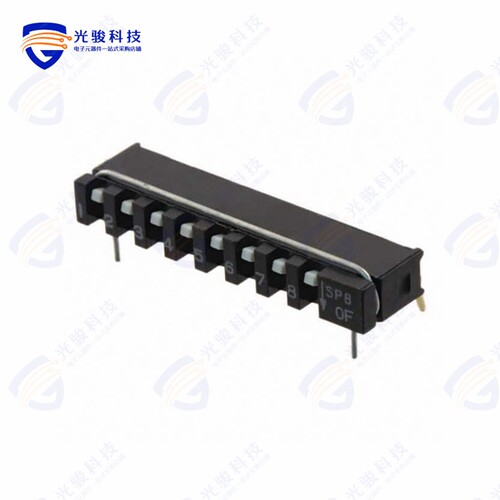 SPA08AB 《SWITCH SLIDE DIP SPST 10MA 20V》