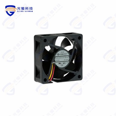 CFM-6020V-237-280-20《FAN AXIAL 60X20MM 24VDC WIRE》