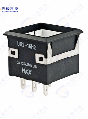 UB216KKW016G 《SWITCH PUSHBUTTON SPDT 5A 125V》