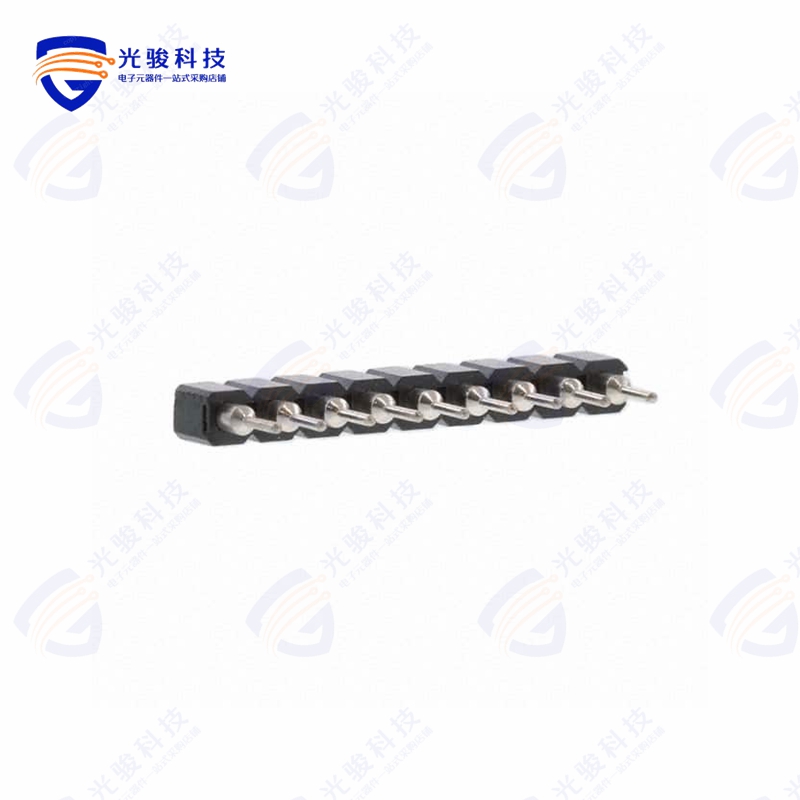 SMC-1-09-1-GT《MACHINE PIN SOCKET 9P 2.54MM PIT》