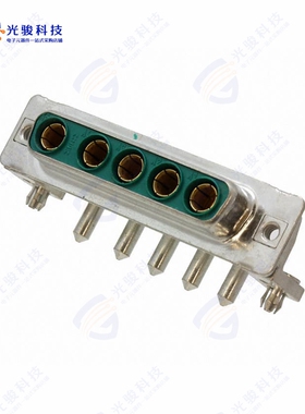 3005W5SXX56N40X《CONN D-SUB RCPT 5POS R/A SLDR》