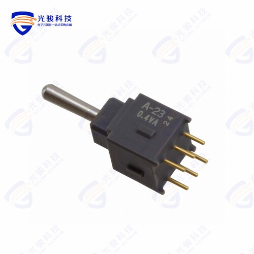 A23AP 《SWITCH TOGGLE DPDT 0.4VA 28V》