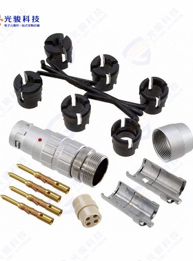 JBXFD2G04MCSDSR《CONN PLUG MALE 4POS GOLD CRIMP》