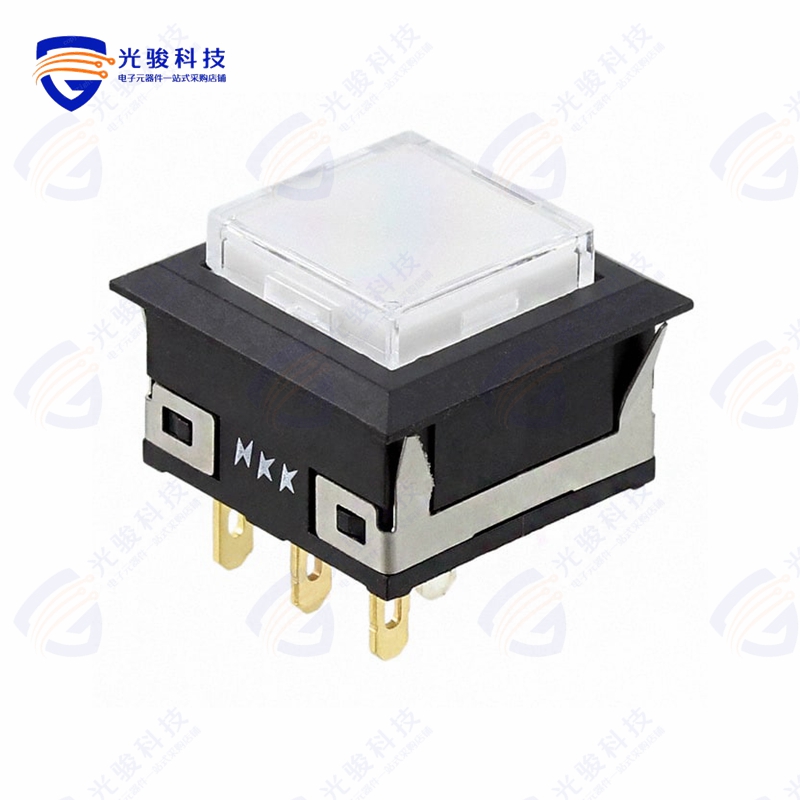 UB15KKG016G-JB 《SWITCH PUSHBUTTON SPDT 0.4VA 28V》