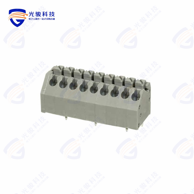 TBL002A-350-09GY-2GY《TERMINAL BLOCK, SCREWLESS, 3.50,》