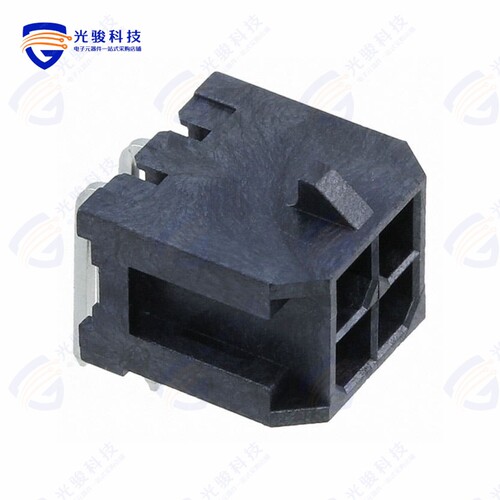 G881A04001TEU《CONN HEADER R/A 4POS 3MM》