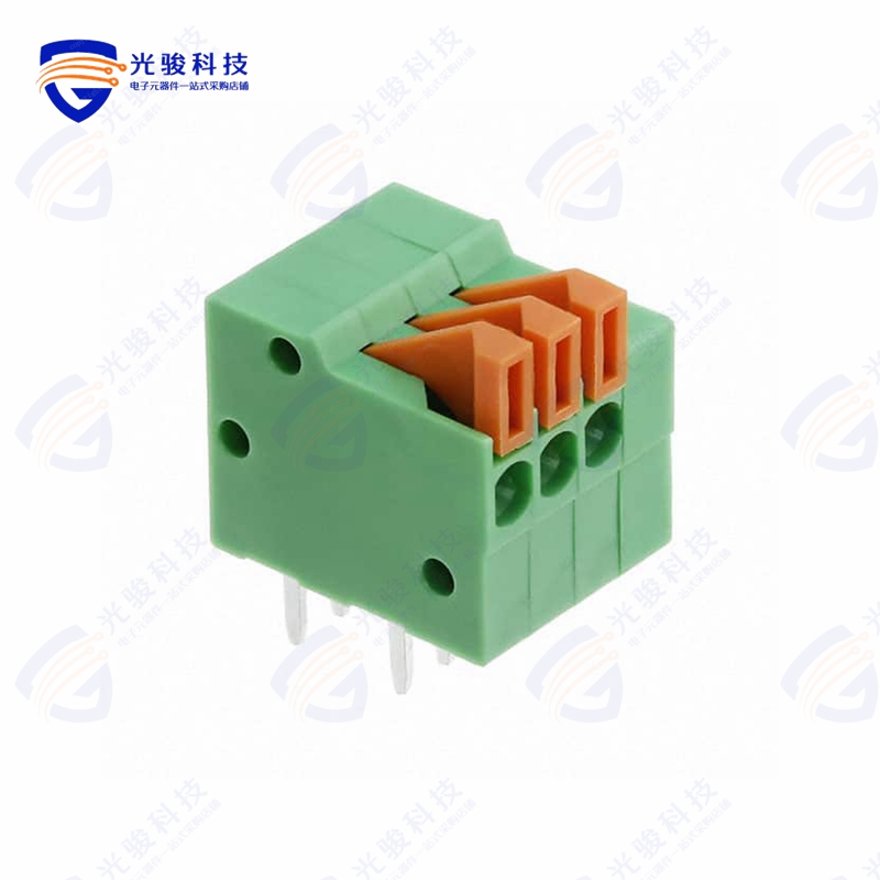 1-2834016-3《TERM BLK 3P SIDE ENT 2.54MM PCB》