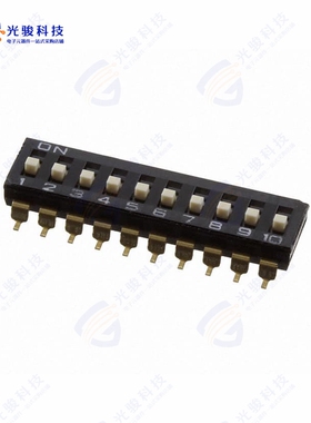 A6S-0102-PH 《SWITCH SLIDE DIP SPST 25MA 24V》