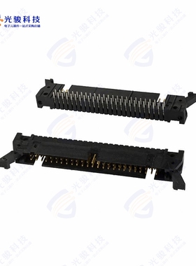 1-5499345-0《CONN HEADER R/A 50POS 2.54MM》