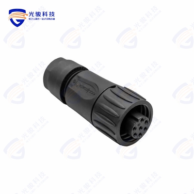 C01630D00621012《CONN PLUG FMALE 7POS GOLD SOLDER》