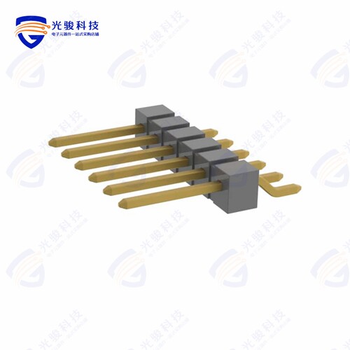 TSM-106-02-G-SH《CONN HEADER SMD R/A 6POS 2.54MM》