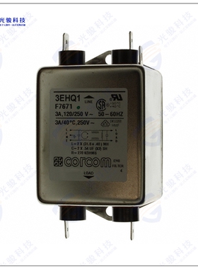 3EHQ1 滤波器LINE FILTER 250VAC 3A CHASS MNT