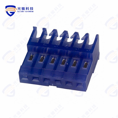 3-640622-6《CONN RCPT 6POS IDC 26AWG TIN》