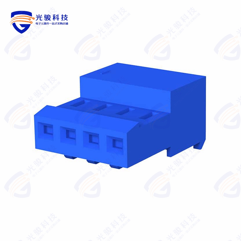 3-640470-4《CONN RCPT 4POS IDC 26AWG TIN》