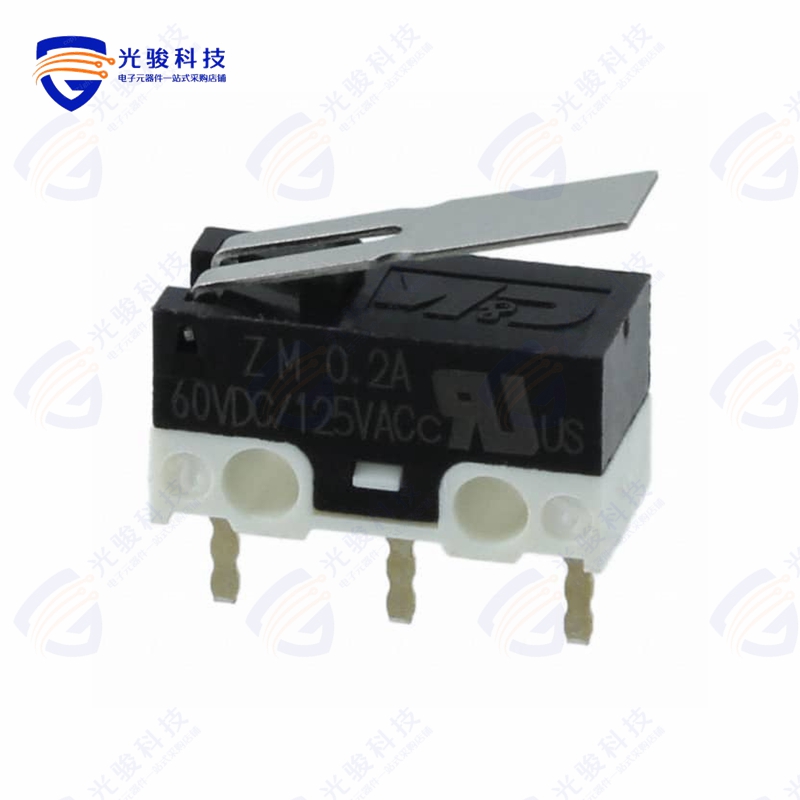 ZMCJM9L0T 《SWITCH SNAP ACT SPDT 200MA 60V》