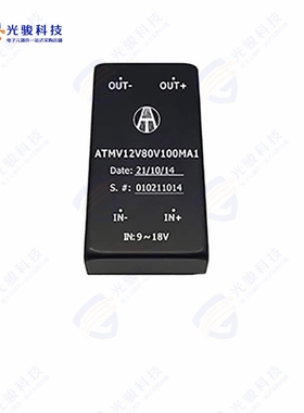 ATMV12V80V100MA1《Mini Isolated 8W DC-DC Converter》