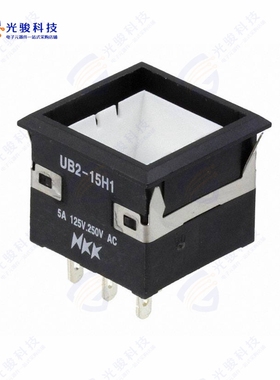 UB215KKW015F 《SWITCH PUSHBUTTON SPDT 5A 125V》