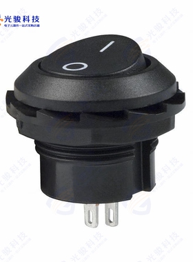 RR3130ABLKBLKFS 《SWITCH ROCKER SPST 10A 125V》