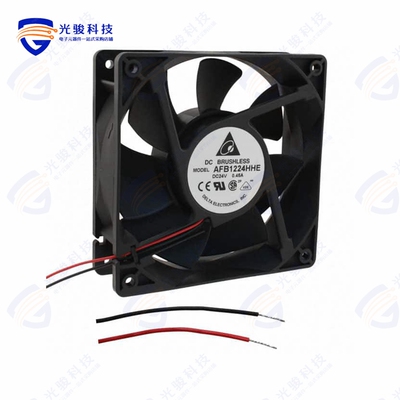 AFB1224HHE《FAN AXIAL 120X38MM 24VDC WIRE》