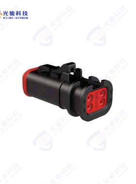 AT06-4S-OMBLK《CONN 4POS PLUG BLACK》