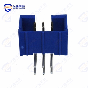 HEADER 131LF 2.54MM 75867 6POS CONN