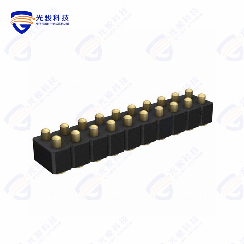 813-22-020-30-001101《CONN SPRING PISTON 20POS SMD》