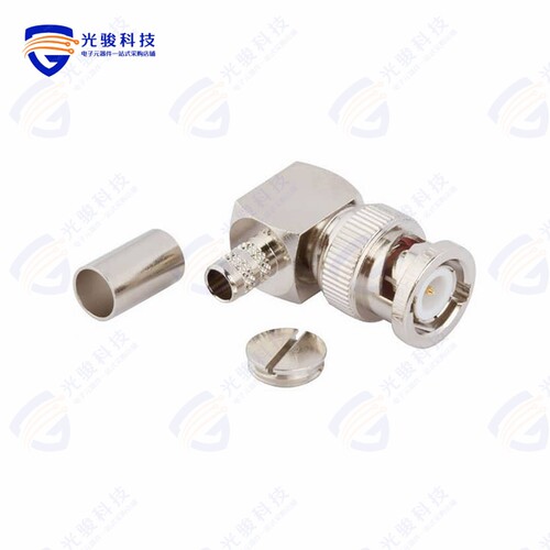 031-6005-RFX《CONN BNC PLUG R/A 50 OHM SOLDER》