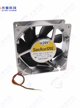 9GL1224E101《FAN 120X38MM 24VDC RBLS TACH》