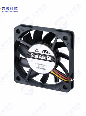 9GA0612L9001《FAN 60X10MM 12VDC TACH》