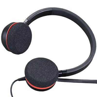 适用捷波朗Jabra evolve 20 20se 30 30II 40 65 65 耳机套耳罩