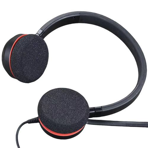 适用捷波朗Jabra evolve 20 20se 30 30II 40 65 65 耳机套耳罩