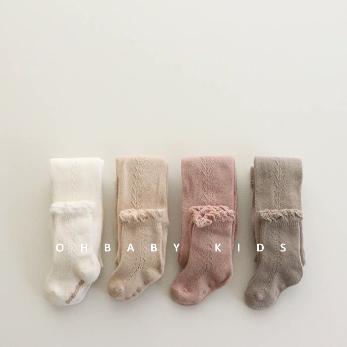 OHBABY the republic of korea Imported Kids peekaboo21 girl knitting Hollow Fission Panty hose suitin the Children/Baby/Family fitted , Children's socks( 0-16 Years)  category - from Buy2taobao.com to provide professional Taobao agent buy service