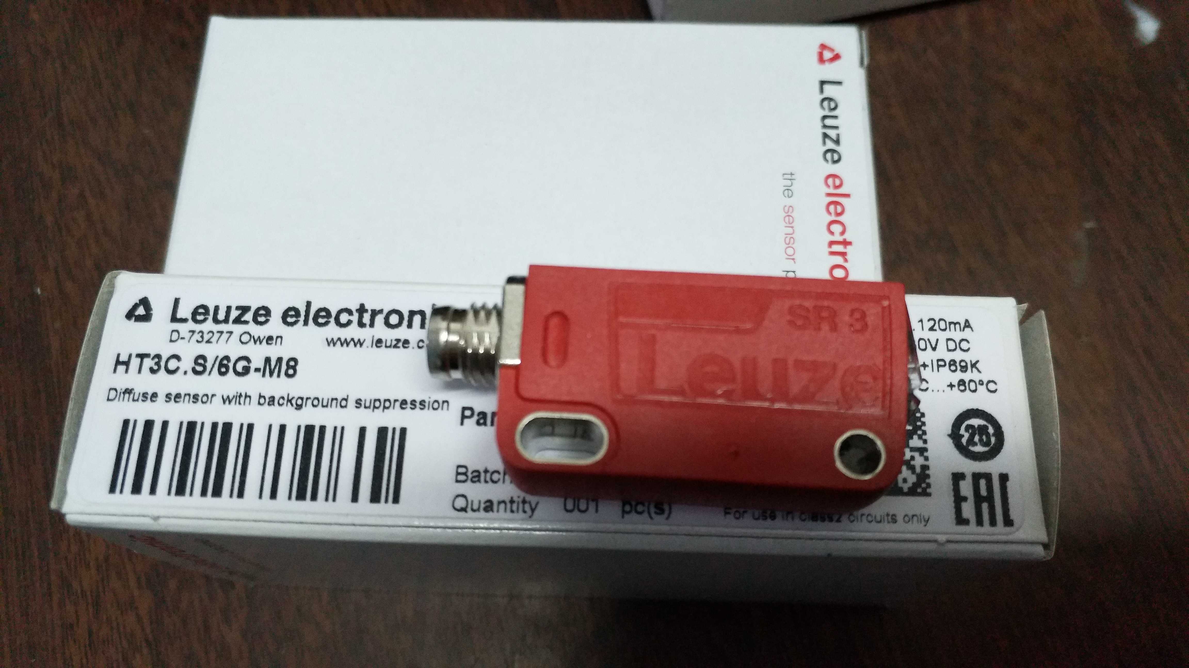 劳易测LEUZE小光斑光电开关HRTR 3B/66-S-S8 新型号HT3C.S/6G-M8