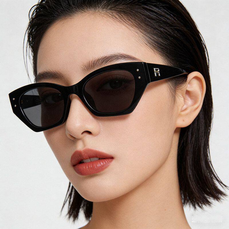 新款不规则百搭个性复古墨镜女高级感TR偏光太阳镜防紫外线眼镜男
