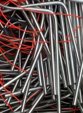 L型弯头给袋机加热管加热棒110V350W直角包装机发热管模具电热管