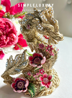 JayStrongwater金龙镇宅摆件