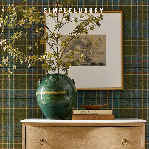 酿绿藏光陶瓷花瓶摆件