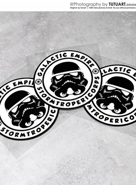 tutu圖圖車貼starwar星战车贴