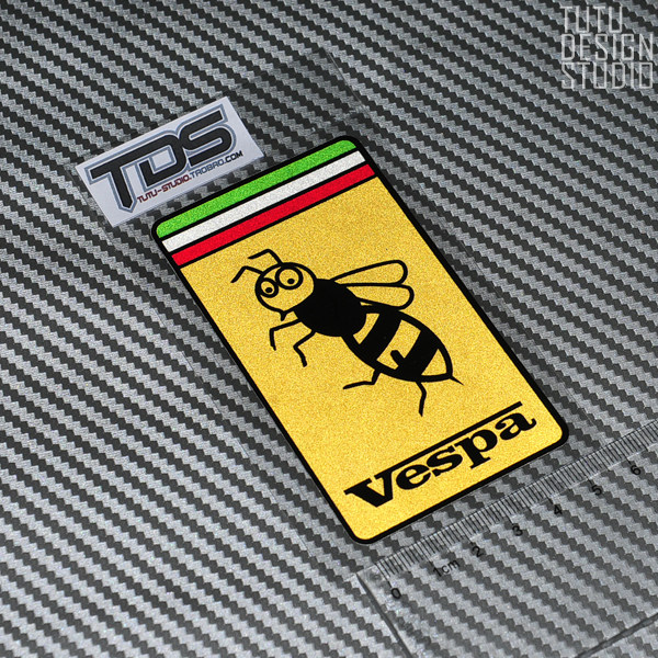 TUTUART意大利复古反光贴纸