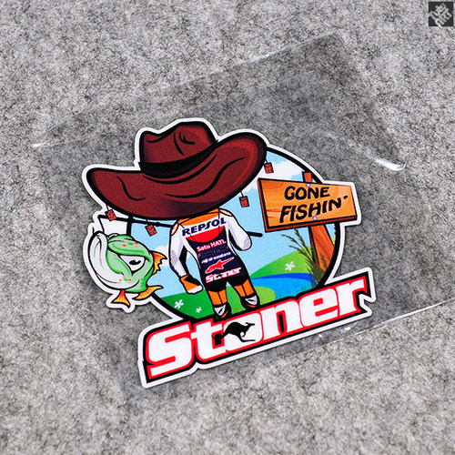 tutu圖圖車貼27stoner摩托车