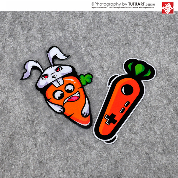 兔子吃胡萝卜TUTU圖圖車车贴游戏