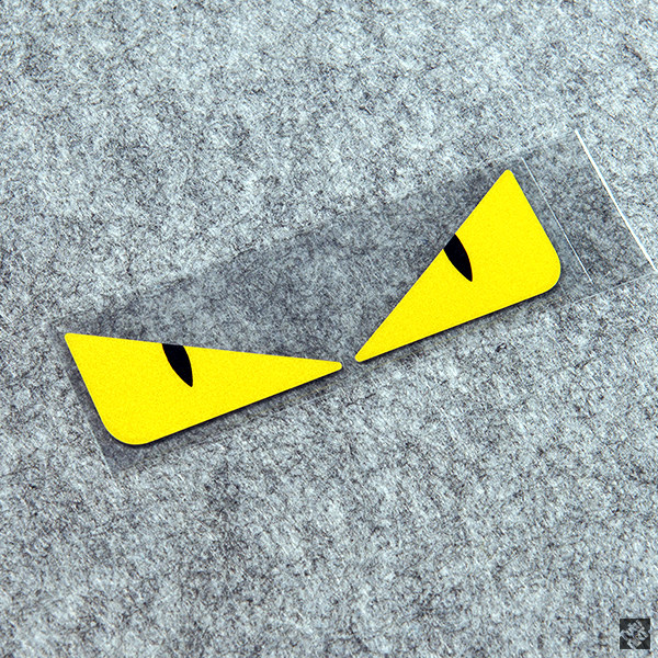 TUTU圖圖車貼 个性潮贴 划痕遮挡 小恶魔 眼睛 安全警示反光贴纸,汽车用品/电子/清洗/改装,汽车装饰贴/反光贴,淘宝优惠券,粉丝福利购,淘宝优惠卷