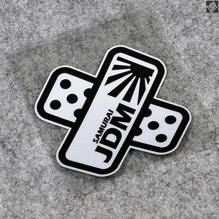 TUTU圖圖車貼 JDM创口贴 卡通邦迪修补贴 汽车伤痕遮盖贴 反光贴