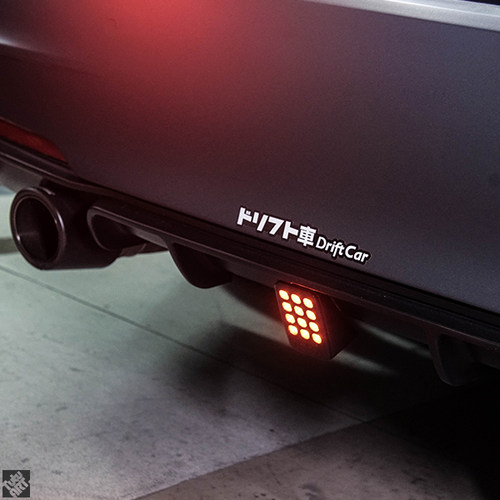 TUTU圖圖車貼 DRIFT CAR漂移车反光贴 JDM翼子板前后唇装饰防水贴