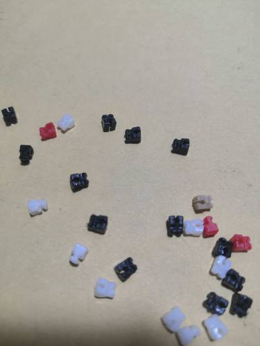 塑料拉链修补缺齿掉牙修复齿粒服装树脂拉链补齿补缺 掉牙修复套