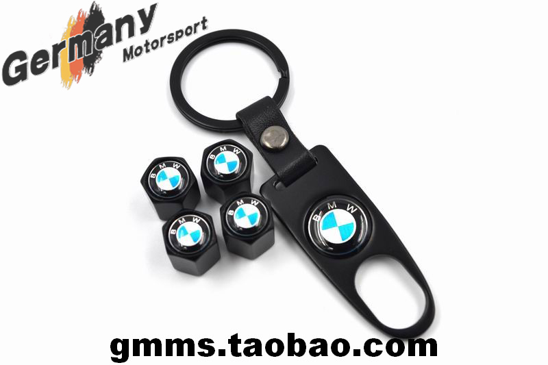 产地：中国台湾OEM 材质：铝合金气门嘴本体+拉丝铝合金标志 颜色：亚光烤漆酷黑色 功能：防盗防漏气 附件：带LOGO标志铝合金扳手钥匙扣