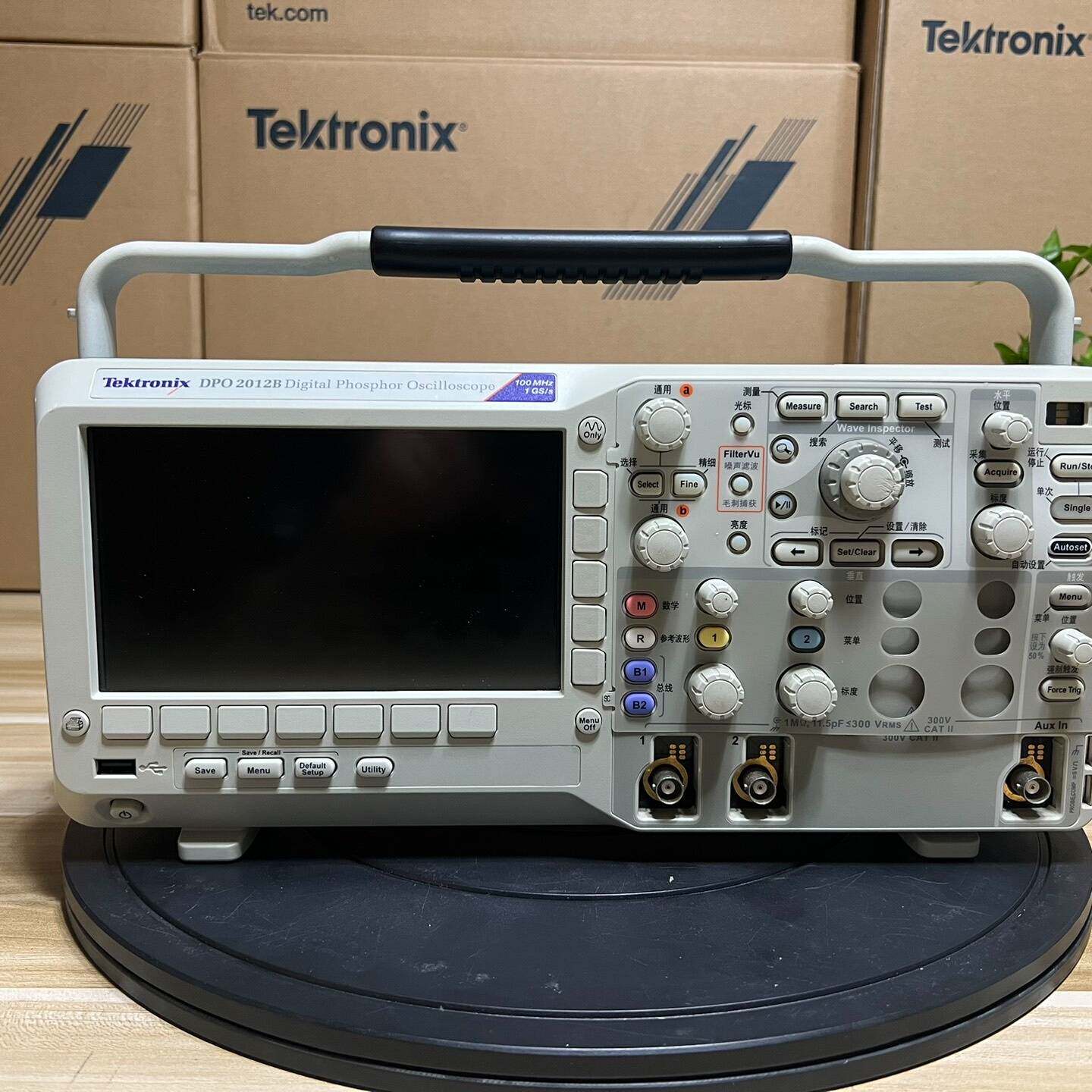 议价闲置泰克DPO2012B示波器 成色不错 功能完