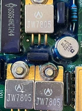 议价JW7805、JW78M05  军官拆机三级管 有8个 单拆